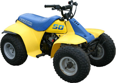 Minimotorad Suzuki LT 50